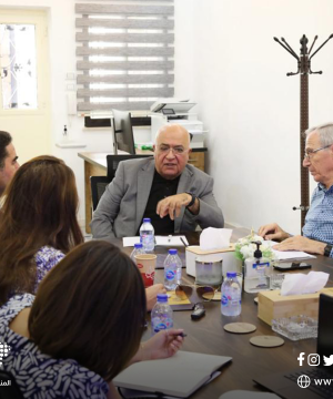 عقد إجتماع المكتب التنفيذي برئاسة المهندس موسى المعايطة رئيس المنظمة في مقرها الدائم في عمان